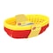 Tablecraft TableCraft Red/Yellow Plastic Food Baskets H1074RY-6 - alternate 1